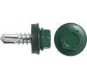 Саморез кровельный, 4,8х35 зеленый мох RAL6005