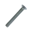Винт потай 6х35 мм DIN 965, полная резьба, оцинкованный