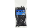 Хомуты нейлоновые черные 100шт.VERTEXTOOLS