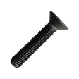Винт потай 8х55 мм с внутр. шестигр. DIN 7991 класс прочности 10.9, полная резьба