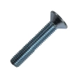 Винт потай 6х70 мм с внутр. шестигр. DIN 7991 класс прочности 10.9, полная резьба, оцинкованный