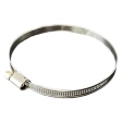 Хомут червячный 130-150/9 мм, оцинкованная сталь W1