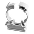 Крепеж-клипса для трубы с замком d25 мм