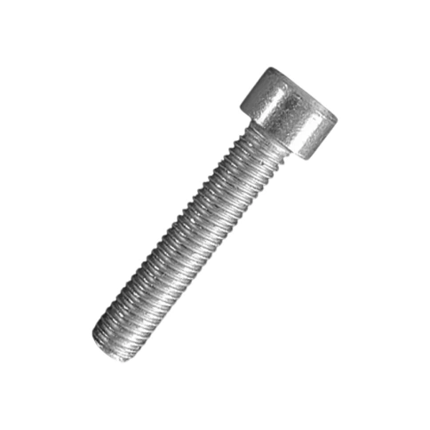 Винт с внутренним шестигранником 8х35 мм класс прочности 8.8 DIN 912 полная резьба, оцинкованный фото 1