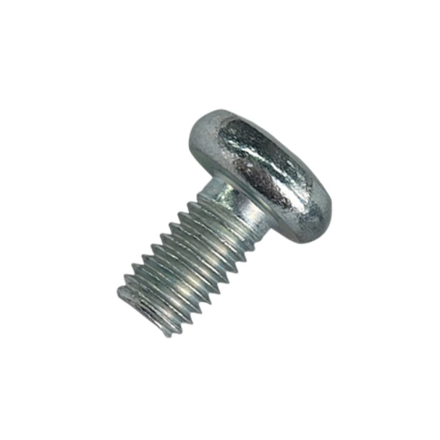 Винт с полукруглой головкой М4х6 мм DIN 7985, оцинкованный, полная резьба  фото 1