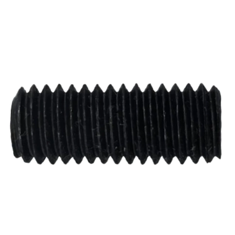 Винт установочный с внутр. шестигранником 12х25 мм, класс прочности 12.9 DIN 913 тупой конец, черный фото 1