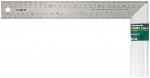 Угольник столярный Профи 300х150 мм фото 1