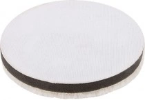 Круг полировальный шерстяной под липучку 125х16 мм фото 1