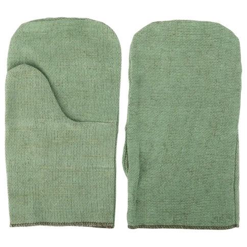 Рукавицы брезентовые, огнеупорные фото 1