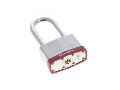 Замок навесной удлиненная дужка Matrix фото 3