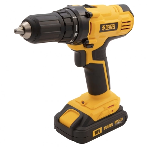 Дрель-Шуруповерт акк.18,0 В; CDL-IB-18-02 2ак. Denzel фото 1