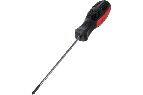 Отвертка Anti-Slip PH0x100 мм, CrV, двухкомпонентная рукоятка Matrix фото 1