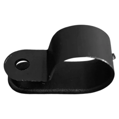 Крепеж-серьга для крепления кабеля d20, черная фото 1