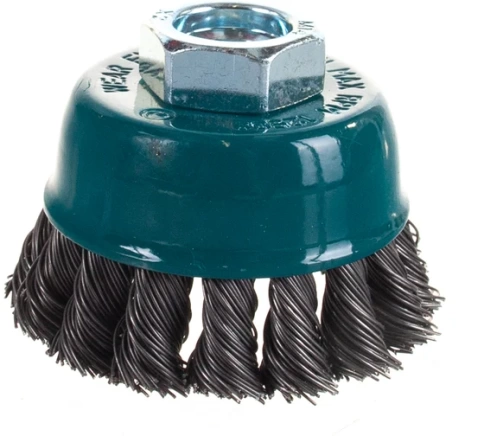 Щетка для УШМ №21 "чашка" жгутовая 65мм М14х2RPM12500 S0,5 Профоснастка Мастер фото 1