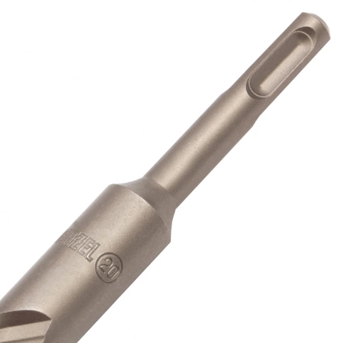 Бур по бетону Cobalt W-tip, двойная спираль, SDS-Plus, 20х600 мм Denzel  фото 3