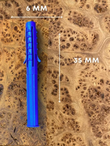 Дюбель распорный УСЫ + ШИПЫ 6х35, 50 шт фото 3