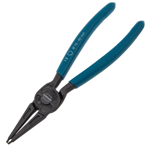 Съемник для внешних стопорных колец 19-60мм, прямые губки (сжим) 175 мм Gross фото 1