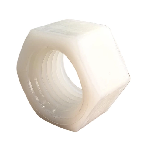 Гайка полиамидная М12 DIN934 (пластик), 50 шт. фото 4