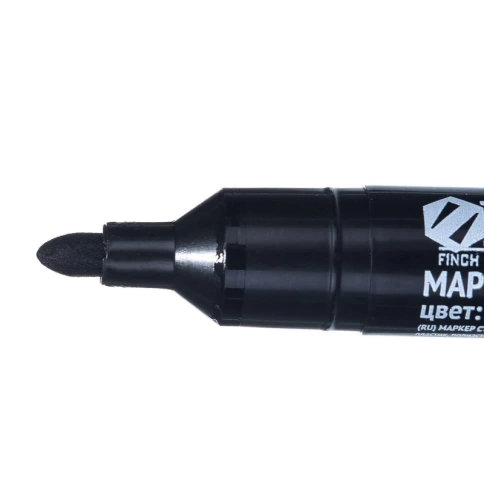 Маркер строительный перманентный, черный фото 2