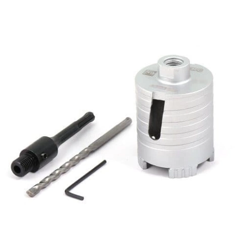 Коронка по бетону, алмазная, подрозетник Laser 68 мм фото 1