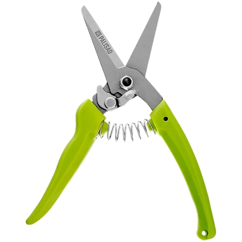 Секатор цветочный полипропиленовые рукоятки 205 мм  BASE Palisad фото 2