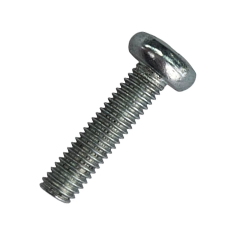Винт с полукруглой головкой М3х25 мм DIN 7985, оцинкованный, полная резьба  фото 1