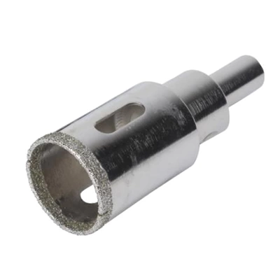 Коронка по керамике и кафелю, алмазная с центрир.сверлом 18 мм  фото 1