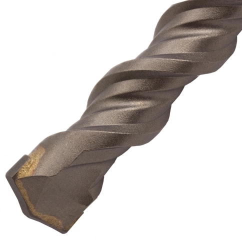 Бур по бетону Cobalt W-tip, двойная спираль, SDS-Plus, 18х310 мм Denzel  фото 2