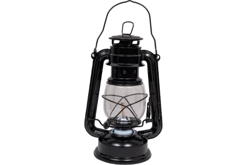 Лампа керосиновая черная 240 мм фото 1