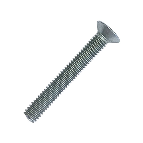 Винт потай 4х35 мм DIN 965, полная резьба, оцинкованный фото 1