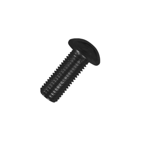 Винт с полукруглой головкой и внутренним шестигранником 3х6 мм ISO 7380 класс прочности 10.9 фото 1