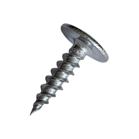 Саморез с прессшайбой, острый, 4,2х16 мм, нержавеющая сталь А2 фото 1