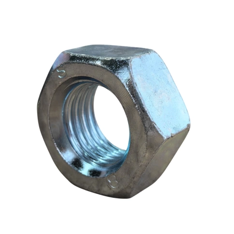 Гайка М24 класс прочности 8.0 ГОСТ 5915 DIN 934 оцинкованная фото 1