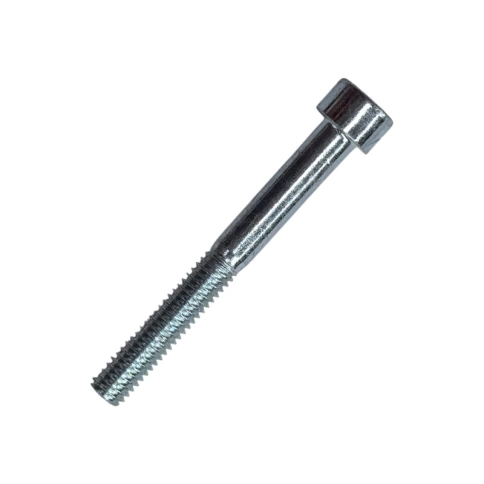 Винт с внутренним шестигранником 6х50 мм класс прочности 8.8 DIN 912 неполная резьба, оцинкованный фото 1