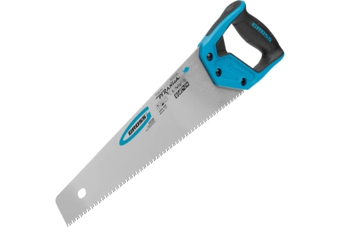 Ножовка по дереву PIRANHA, двухкомп.рук.,зуб 3D, каленый зуб, 7-8 TPI 400мм Gross фото 1