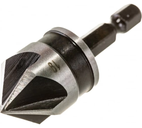 Зенкер конический, легир.сталь, хвостовик под биту, 19 мм фото 1