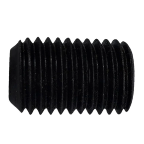 Винт установочный с внутр. шестигранником 16х30 мм, класс прочности 12.9 DIN 913 тупой конец, черный фото 1