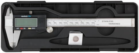 Штангенциркуль металлич. нерж. с электронн. отсчетом 150 мм цена дел.0,02мм фото 1