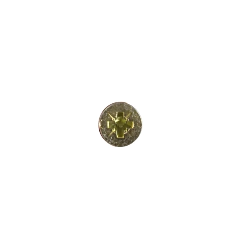 Шуруп для дерева потай 5,0х20 мм, желтый цинк фото 2