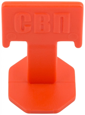 Система выравнивания плитки (СВП). комплект:зажимы. клинья 40/40 шт толщина шва 1,5 мм фото 3