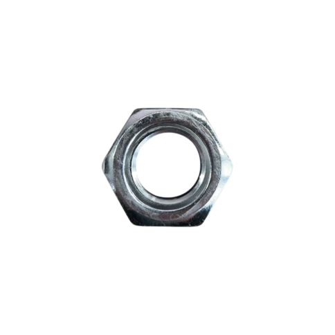 Гайка со стопорным кольцом М16 DIN 985 оцинкованная фото 3