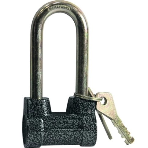 Замок навесной ЗН2-4-01-2 60 мм Сибртех фото 1