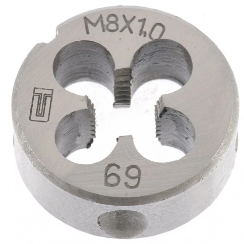 Плашка М8 х 1,0 мм Сибртех фото 2