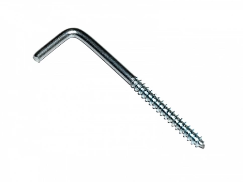 Шуруп с костылем L-образный 6х90, 10 шт. фото 5