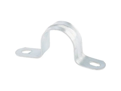 Скоба металлическая двухлапковая 10-11 мм для кабеля, 10 шт фото 4