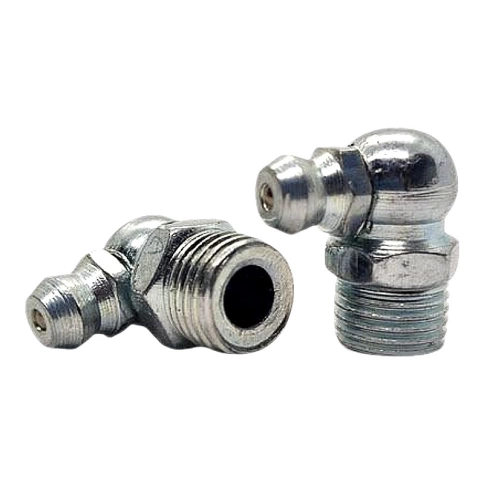 Пресс-масленка 1/4-28 UNF DIN 71412 H3 угловая 90° оцинкованная, 200 шт. фото 1