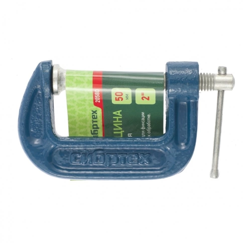 Струбцина тип G 50 мм Сибртех фото 3