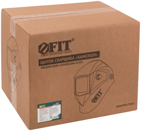 Щиток сварщика с автом.св/фильт "Хамелеон" АСФ-400, плав.регулир.затемнения фото 3