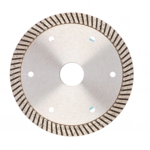 Диск алмазный турбо с лазерн.перфорац. сухое резание Gross фото 3