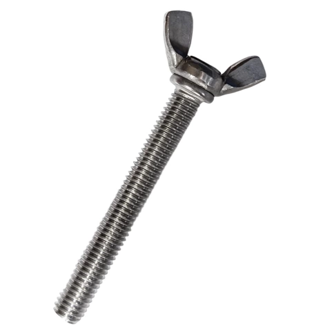 Винт-барашек 12х60 мм DIN 316 американский тип, нержавеющий А2 фото 1